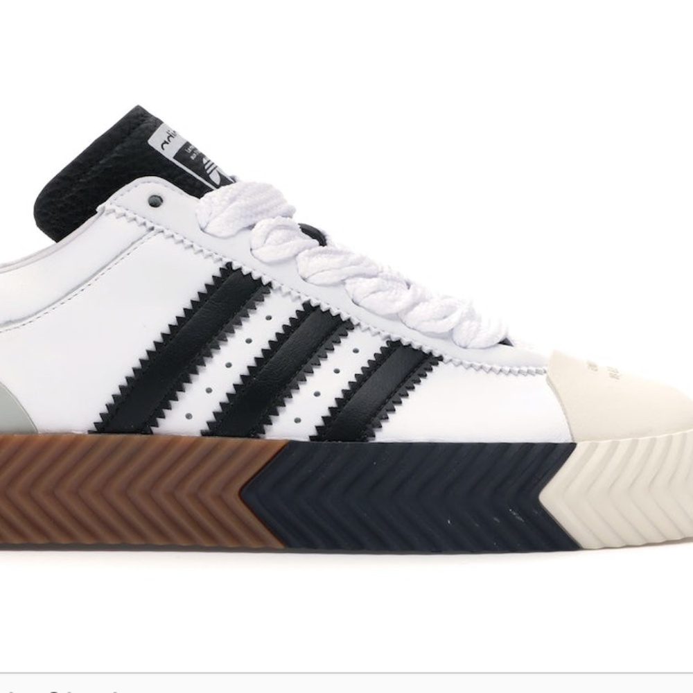 Adidas AW Skate Super Alexander Wang White Black 12